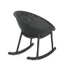 PAGED Patio Dining Chairs Set of 2 Minimalist Style Patio Chairs with Clean and Precise Lines for Backyard, Patio - 3 of 4