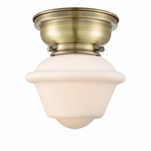 Innovations Lighting Aditi 1 - Light Flush Mount in  Antique Brass - 1 of 1