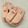 FELCO 921, Genuine Leather Double Holster Side by Side, Worn via Clip or Belt, American Made - 2 of 2