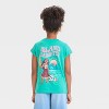 Girls' Moana 2 Short Sleeve Graphic T-Shirt - Teal Green - 3 of 4