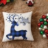 4 Pcs Christmas Pillow Covers - Holiday Cushion Covers, Christmas Decoration Pillows, Festive Pillowcases, Christmas Home Decor - 2 of 4