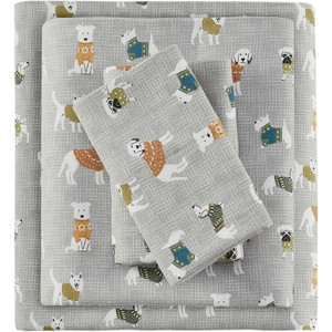 LISM 100% Cotton Sheet,Soft Cold Weather Bedding Set - 1 of 4