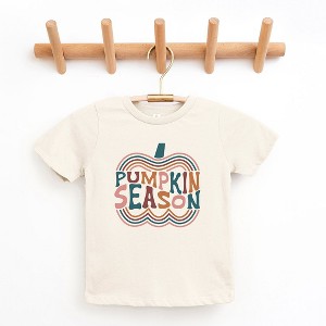 The Juniper Shop Retro Pumpkin Season Toddler Short Sleeve Tee - 1 of 3
