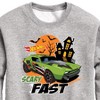 Boys' - Hot Wheels - Halloween Graphic Long Sleeve Fleece Sweatshirt - 2 of 4