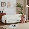 Christopher Knight Home Emma 82.75" Boucle Fabric 3 Seater Sofa, Beige - 2 of 4
