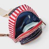 Mad Love Americana Sling Crossbody Bag - Light Brown/Red - 4 of 4