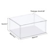 Unique Bargains Acrylic Self-Assembly Dustproof Collectibles Protection Showcase - 2 of 3
