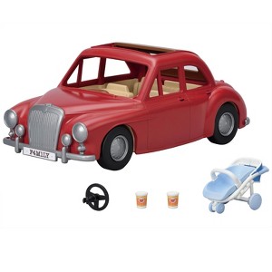 Calico Critters Family Cruising Car Toy Vehicle for Dolls with Baby Stroller Included - 1 of 4