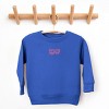 The Juniper Shop Embroidered Choose Happy Smiley Face Toddler Sweatshirt - 2 of 3