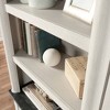 Sauder 71.85"Palladia Library with Doors Glacier Oak: Adjustable, Laminated, 5-Shelf Storage: Metal Hardware, MDF Frame - 4 of 4