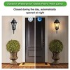 2pcs Outdoor Wall Lights, Patio Waterproof Lanterns, Retro Wall Mounted Lamps Exterior Wall Metal Light Fixture With Glass Shade For Porch Garden Yard - 3 of 4