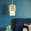 Livex Lighting Calinda 1 - Light Pendant in  Soft Gold - 4 of 4