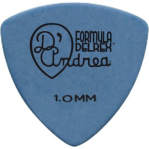 D'Andrea 346 Guitar Picks Rounded Triangle Delrex Delrin - One Dozen - 1 of 1