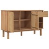 vidaXL Sideboard OTTA 44.9 in.x16.9 in.x28.9 in. Solid Wood Pine - image 4 of 4