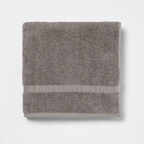 6pk Washcloth Set Dark Gray - Room Essentials™