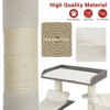 Large Cat Tree for Big Cats, Multi-Level Cat Tower for Indoor Cats, Scratching Post,Condo,Platforms,Cat Tunnel,Hammock,Feeding Station,Pet Play House - 4 of 4