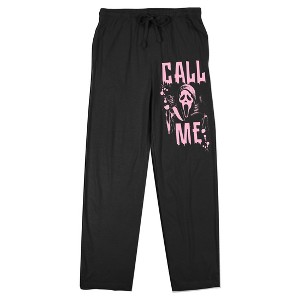 Ghostface Black Sleep Pajama Pants - 1 of 4