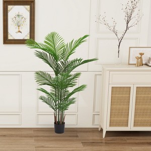 Dovelina Artificial Tree Indoor Tree Plants Faux Tree with for Home Decor - 1 of 4