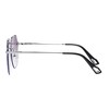 Anna-Kaci Women's Stylish Hexagonal Rimless Gradient Sunglasses for Fashion Looks - 3 of 4