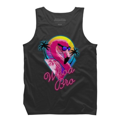 Men's Design By Humans Whoa Bro By tararisingnc Tank Top