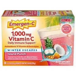 Emergen-C Island Punch Dietary Supplements - 30ct