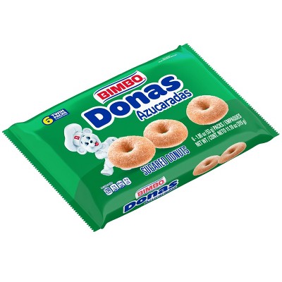 Bimbo Donas Sugar Donuts - 11.1oz/6ct