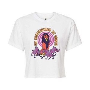 Women's - Disney - The Lion King Cropped Graphic T-Shirt - 1 of 4