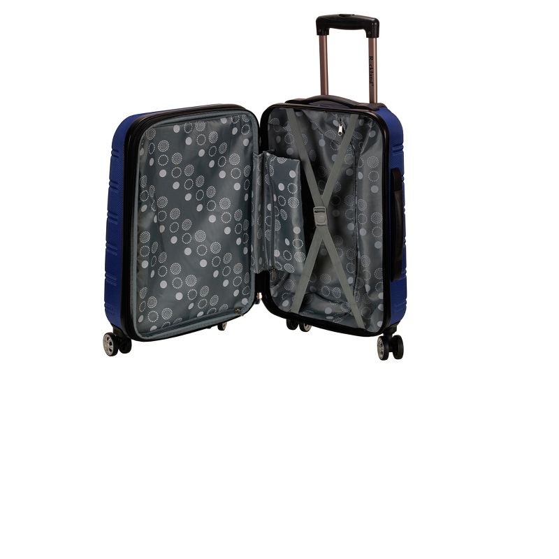 Rockland Melbourne Expandable Hardside Carry On Spinner Suitcase, 4 of 15