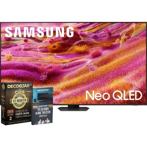 Samsung 50 inch Neo QLED 4K QN90F Vision AI Smart TV (2025) + Extended Protection Plan - 1 of 4