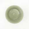 Goblet Green Pillar Candle 4"x4" – Elegant Home Décor Candle - 4 of 4