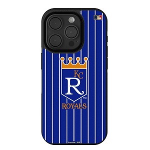 MLB Cooperstown Central Teams Pinstripe Bump Cell Phone Case for Apple iPhone - 1 of 4