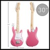 Ashthorpe 30-Inch Beginner Electric Guitar with Amplifier, Kids Basic Starter Kit with Gig Bag and Accessories - 3 of 4