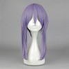 Unique Bargains Women's Wigs 19" Deep Blue with Wig Cap - 2 of 4