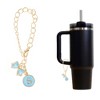 Unique Bargains Chain Bow Water Cup Pendant 1 Pc - 3 of 4