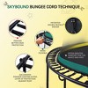 UNISOAR Springless Trampoline - Recreational Trampolines with AntiRust Coating No-Gap Design Zip System, Bungee Cords Outdoor Trampoline for Kids - 4 of 4
