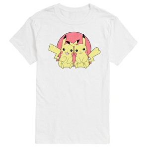 Men's - Pokémon - Pikachus In Circle-Men's Short Sleeve Graphic T-Shirt Short Sleeve Graphic T-Shirt - 1 of 3