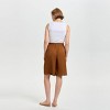 Women's High-Rise Satin Bermuda Shorts - A New Day™ - 2 of 4