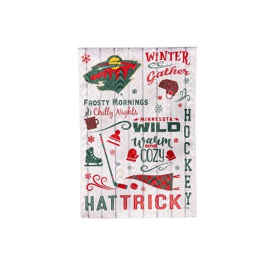 Evergreen Minnesota Wild Garden Flag 12 x 18 Inches Indoor Outdoor Decor