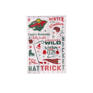 Evergreen Minnesota Wild Garden Flag 12 x 18 Inches Indoor Outdoor Decor - 1 of 1