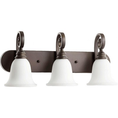 Quorum Lighting Bryant 3-Light Oiled Bronze Wall Sconce