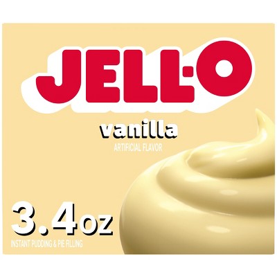 JELL-O Instant Vanilla Pudding & Pie Filling - 3.4oz