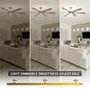 Parrot Uncle 72" Modern Integrated LED Downrod Mount LED Ceiling Fan - 4 of 4