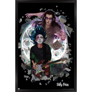 Trends International Sally Face - Rain Framed Wall Poster Prints - 1 of 4