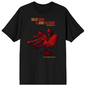 John Coltrane Cafe Bohemia NYC Crew Neck Short Sleeve Men's Black T-shirt - 1 of 3