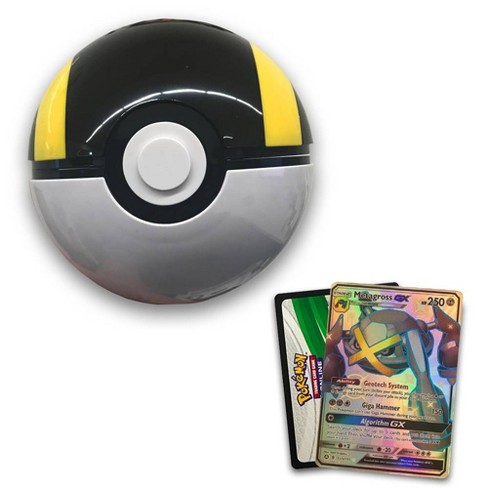 2019 Pokemon Trading Card Game Pokeball Hidden Fates Featuring Metagross Gx Box