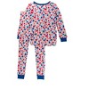 RuffleButts SoftSnooze Big Girls Ruffle Long Sleeve Pajama Set - 2 of 4