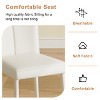 CAVINAS Modern PU Leather Dining Chairs with Foam Cushion and Metal Legs, 6-Piece Side Chair for Dining Room, Living Room - 4 of 4