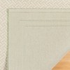 Gertmenian 9'x13' Paseo Soroa Rectangle Woven Indoor/Outdoor Accent Rug Green: Polypropylene, Fade-Resistant, Hose Clean - 3 of 4