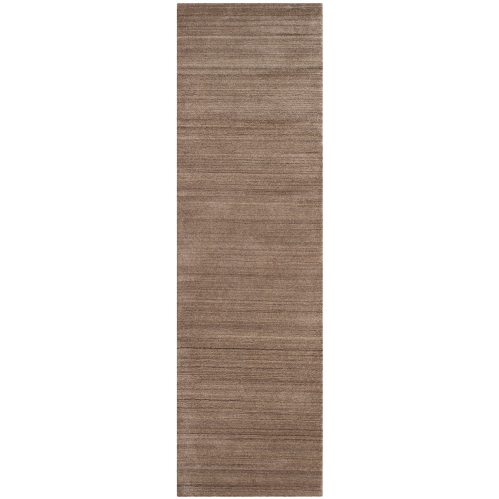 2'3inx8' Runner Spacedye Design Loomed Taupe - Safavieh