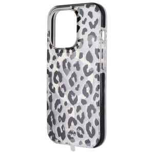 Kate Spade Tough Protective Case for MagSafe for iPhone 15 Pro - Leopard Glitter - 1 of 1